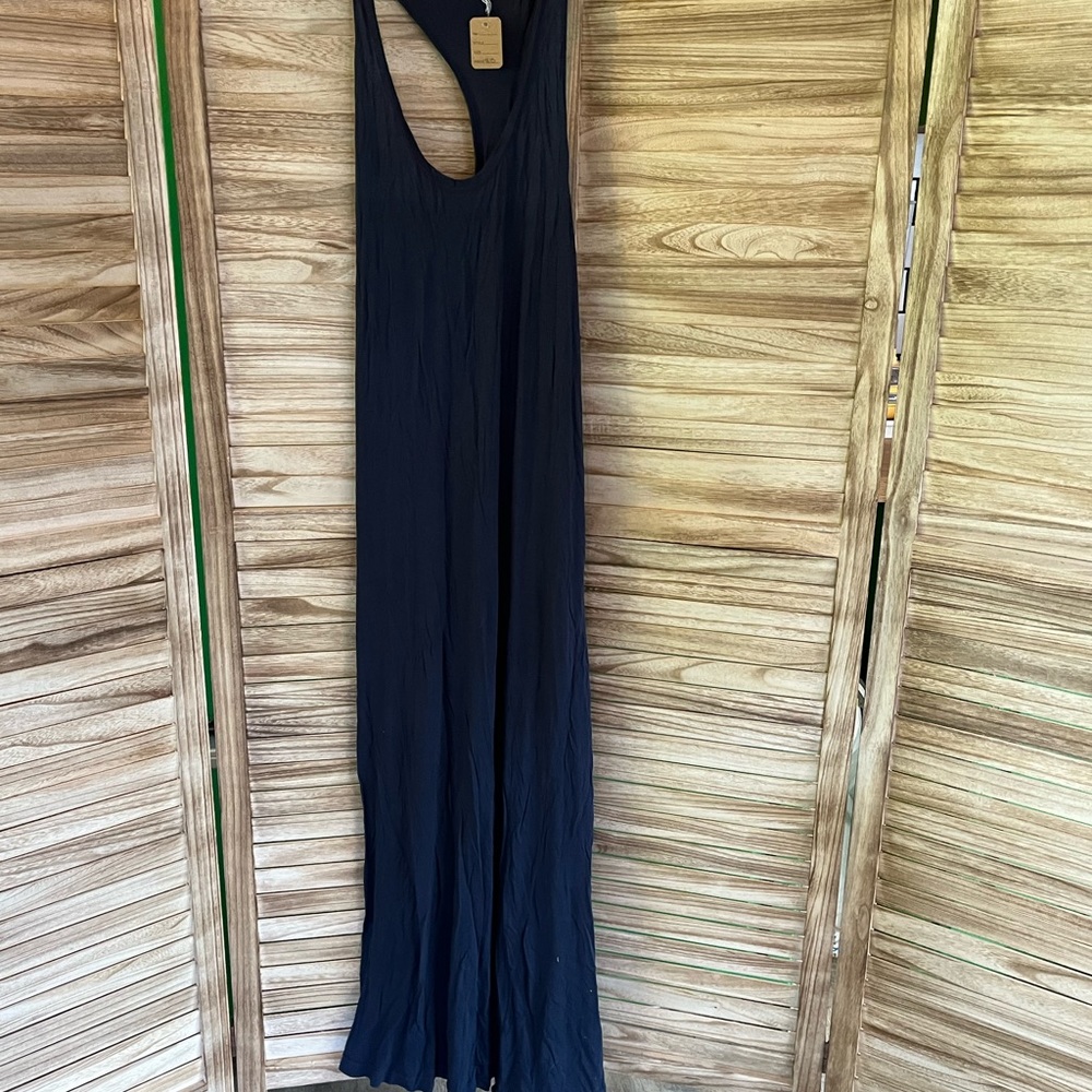 Splendid brand racer back dress in dark blue size L